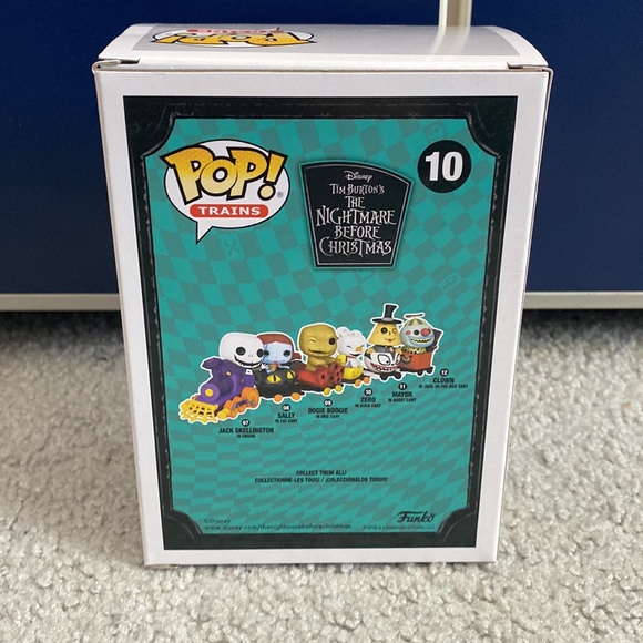 Zero in Duck Cart Nightmare Before Christmas Glow in the Dark Funko Pop - Picture 11 of 12